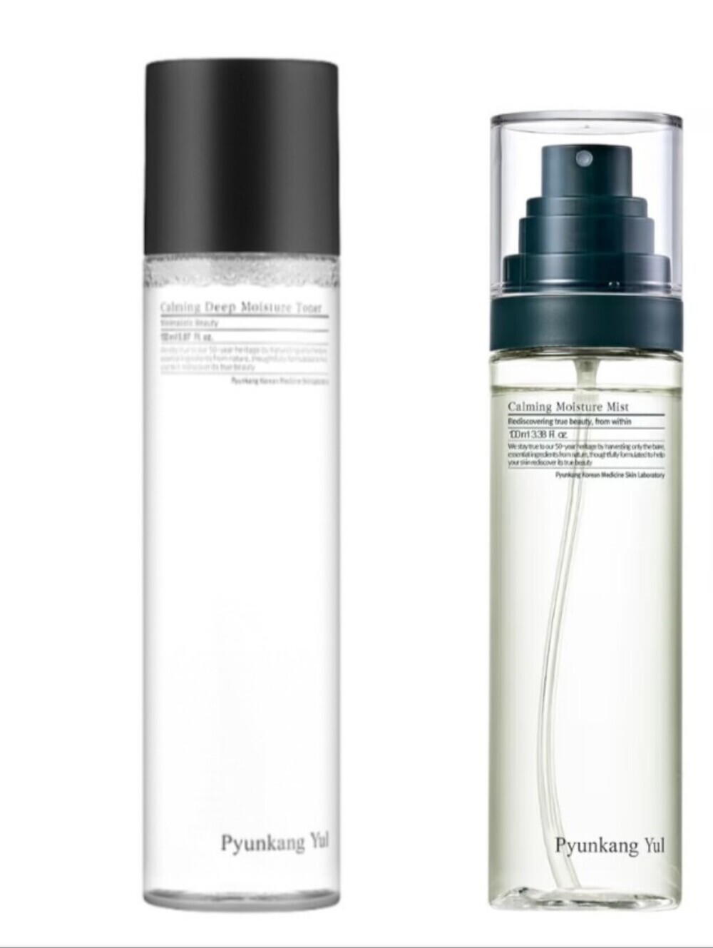 Nib! Pyunkang Yul Calming Deep Moisture Toner & Calming Moisture Mist Duo